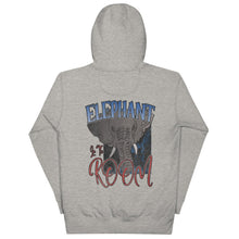 Load image into Gallery viewer, ELEPHANT IN THE ROOM HOODIE
